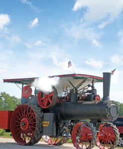 Steam Traction Engine Gets Extreme Makeover Image